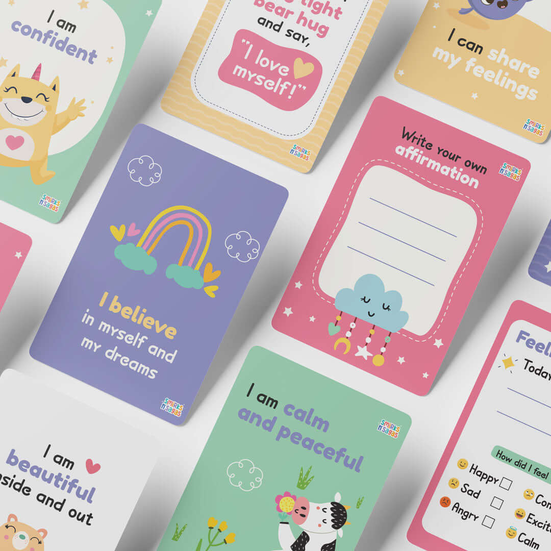 My Super Fun Preschool Workbook+ Affirmation Cards Bundle