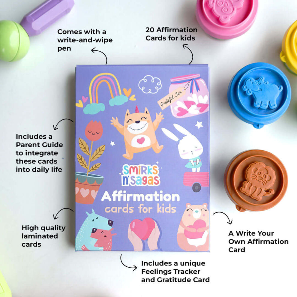 Affirmation Cards for kids – Smirks N Sagas