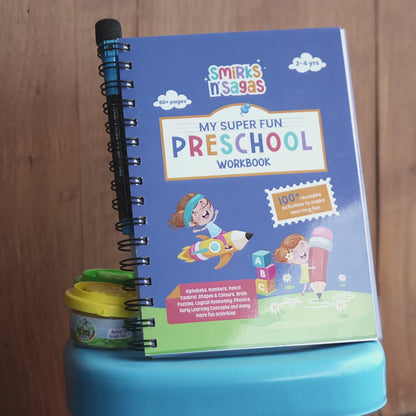 My Super Fun Preschool Workbook